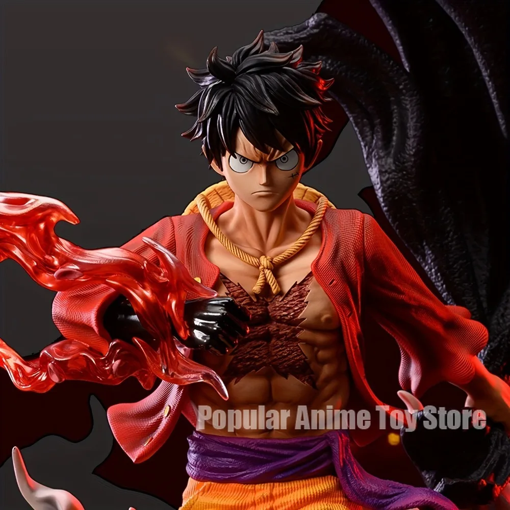 11.22in/28.5cm Anime One Piece Figure Luffy Figure PVC Statue Collectible Model Toys Gifts