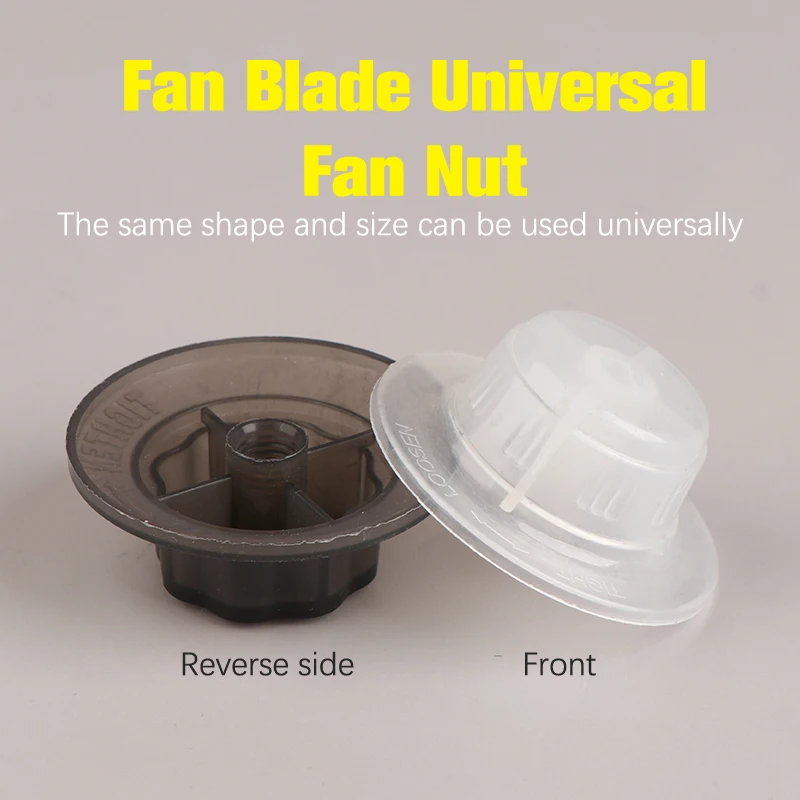 Dado di fissaggio della ventola da 2 pezzi dado di fissaggio universale per ventola elettrica dado di fissaggio della pala della ventola del ventilatore elettrico