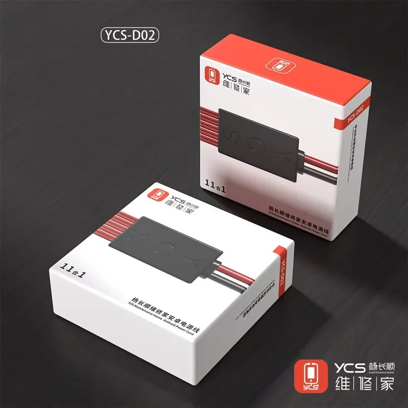 YCS D01 D02 Battery Test Cable Power On/Charging Detection for