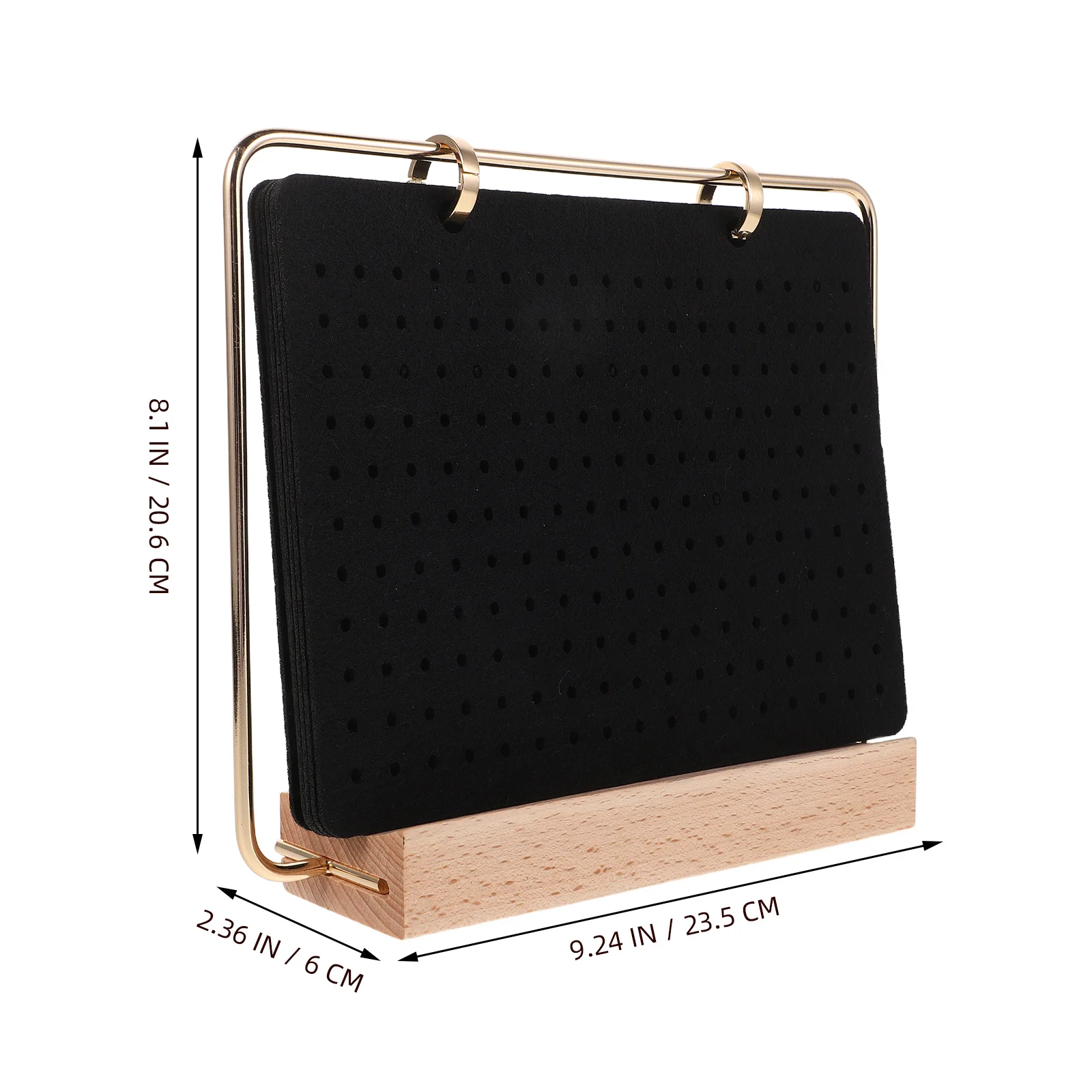 6 صفحات ورأى بروش دبوس المنظم قاعدة خشبية عرض موقف ل دبوس جمع تخزين شارة حامل المينا عرض المجوهرات