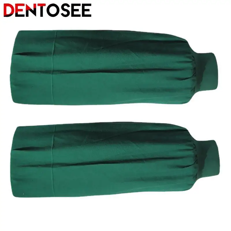 

Dental sleeve cotton Sterilizable Oral Dental Sleeve Cotton Dark Green