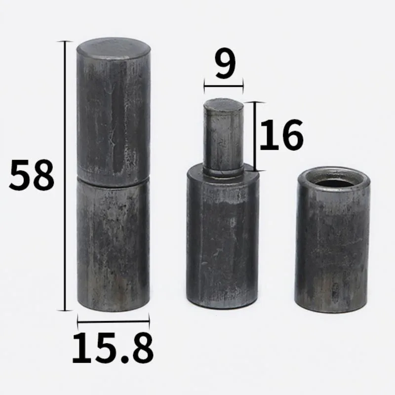 16*58 مللي متر باب الخزانة الكهربائية الحديدية أخفى المفصلي لحام الأسطوانة صندوق النار #2