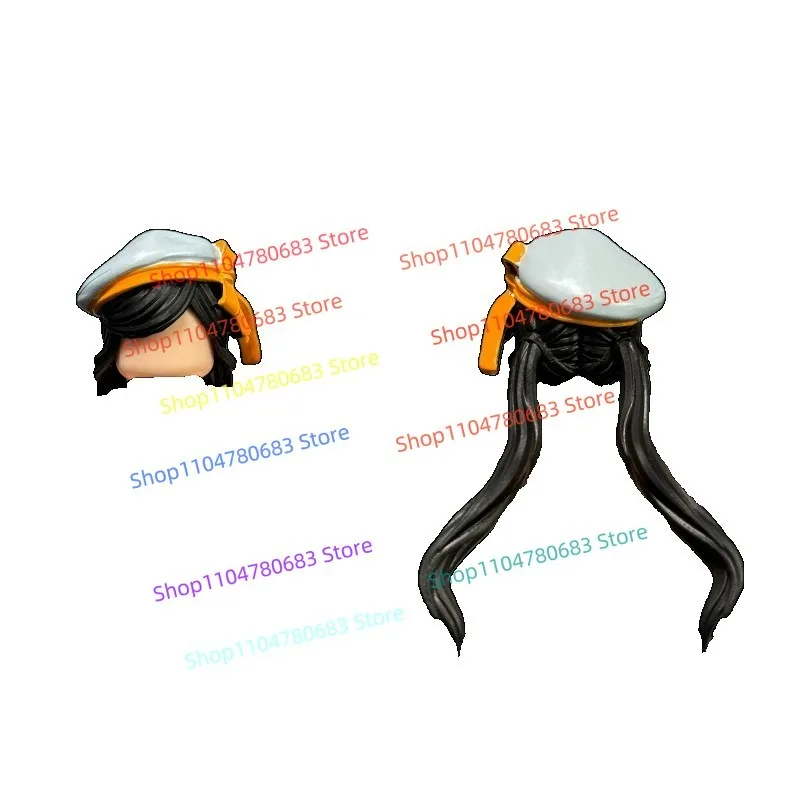 ตัวต่อ MOC ของตกแต่งผมสีชมพูน่ารัก ฟิกเกอร์จิ๋ว ประกอบเอง โมเดล ของประดับตกแต่ง อนิเมะ การ์ตูน ของเล่น ของขวัญวันหยุด