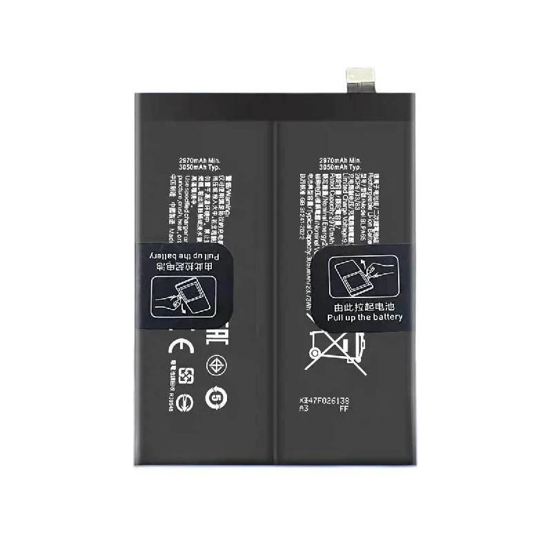 

100% New Compatible 6100mAh BLPA65 For OnePlus Ace 3 Pro PJX110 High Capacity Battery + Free Tools