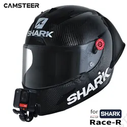 Shark Race R Pro GP Helmet Niestandardowy aluminiowy uchwyt podbródkowy do GoPro Hero 12 11 10 9 Insta360 X4 X3 Ace pro DJI Action 3 4 5 Camera