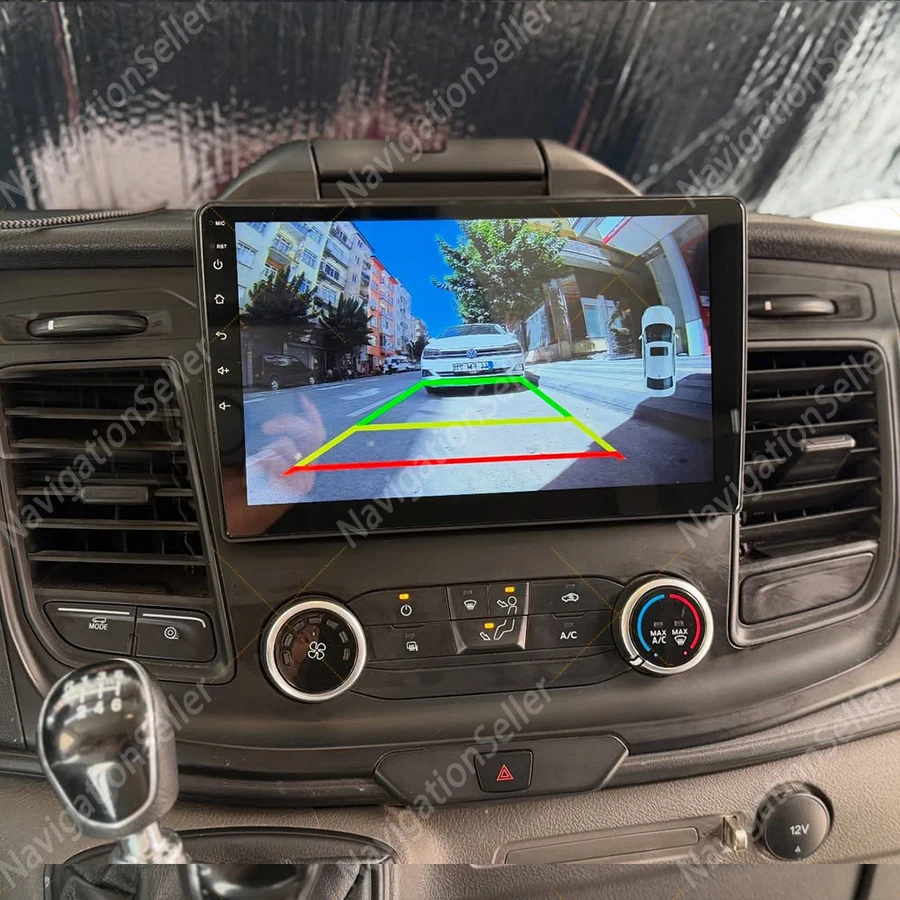 

Carplay Radio Screen For Ford Transit Connect Custom 300 350 2019-2024 Apple Carplay Android Auto Car Multimedia Player Gps DAB