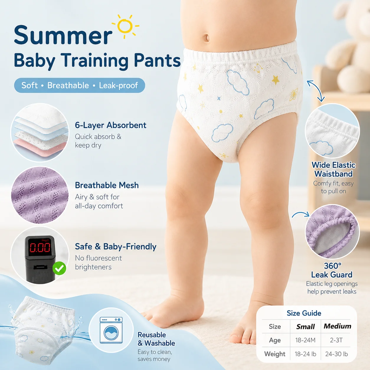 6pc-toddler-potty-training-pants-six-layer-gauze-breathable-mesh-washable-absorbent-reusable-diaper-underwear-summer-boys-girls