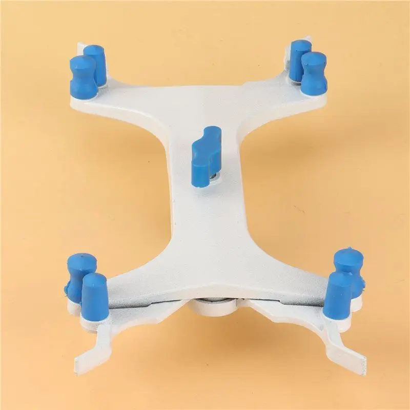 A02M-3X Aluminum Double Burette Clamp, Adjustable Burette Clamp Burette Clamp Butterfly Spring-Loaded Laboratory Accessories