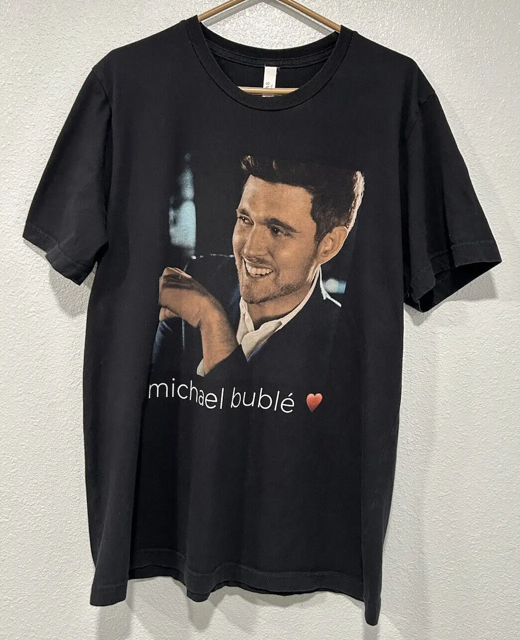 Michael Buble Shirt Mens XL Black 2019 Tour Concert Tee