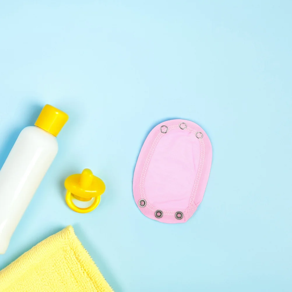 

2Pcs Baby Grow Snap Button Extender Double Layer Cotton Adjustable Length Extender for Newborn Infant Boys Girls