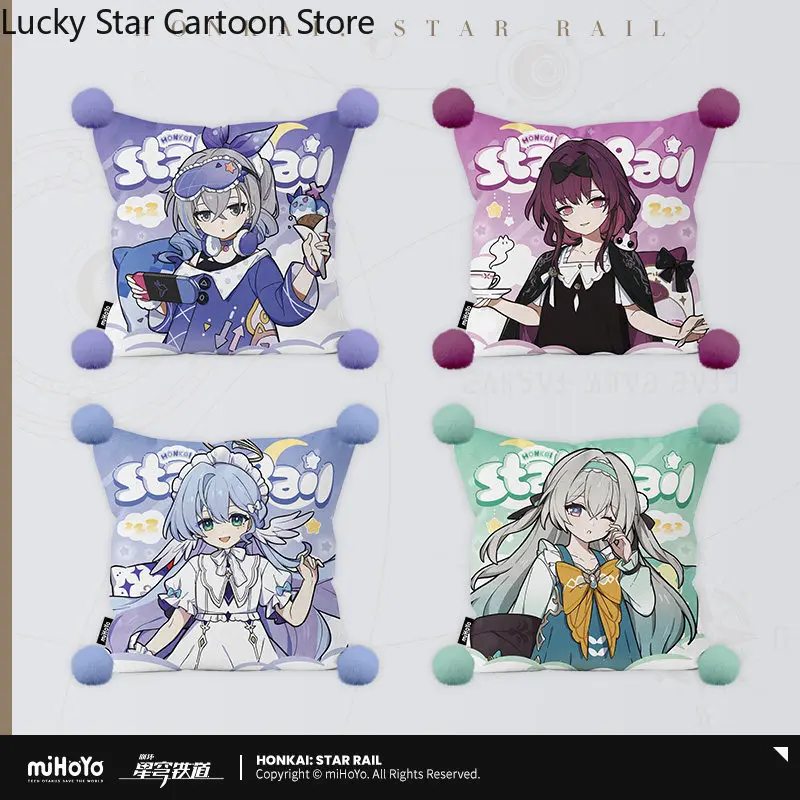 MiHoYo Honkai: Star Rail Silver Wolf Kafka Firefly Robin Game Female Dormitory Series Pillow Gifts Halloween Genuine Official view 2