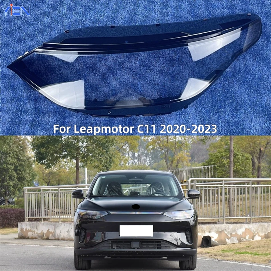 

For Leapmotor C11 2020 2021 2022 2023 Car Products Lampshade Cover Headlights Lens Car Front Headlight Lens Cover Lights Shell
