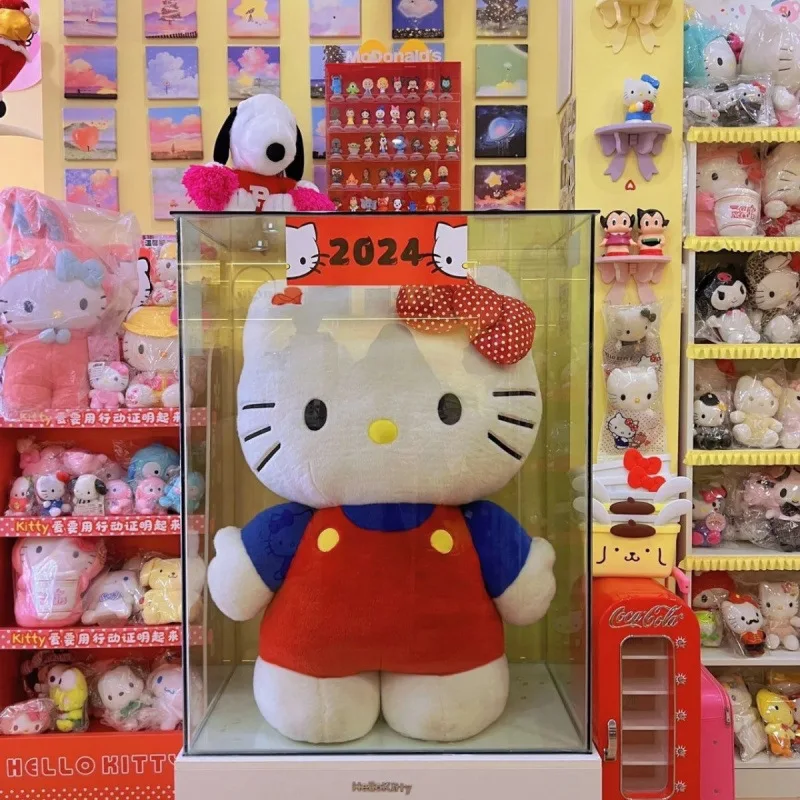 

40/60/80 см Hello Kitty плюшевый мультфильм аниме персонаж мягкая кукла KT подушка мягкие игрушки украшение дома подарки на день рождения для девочек