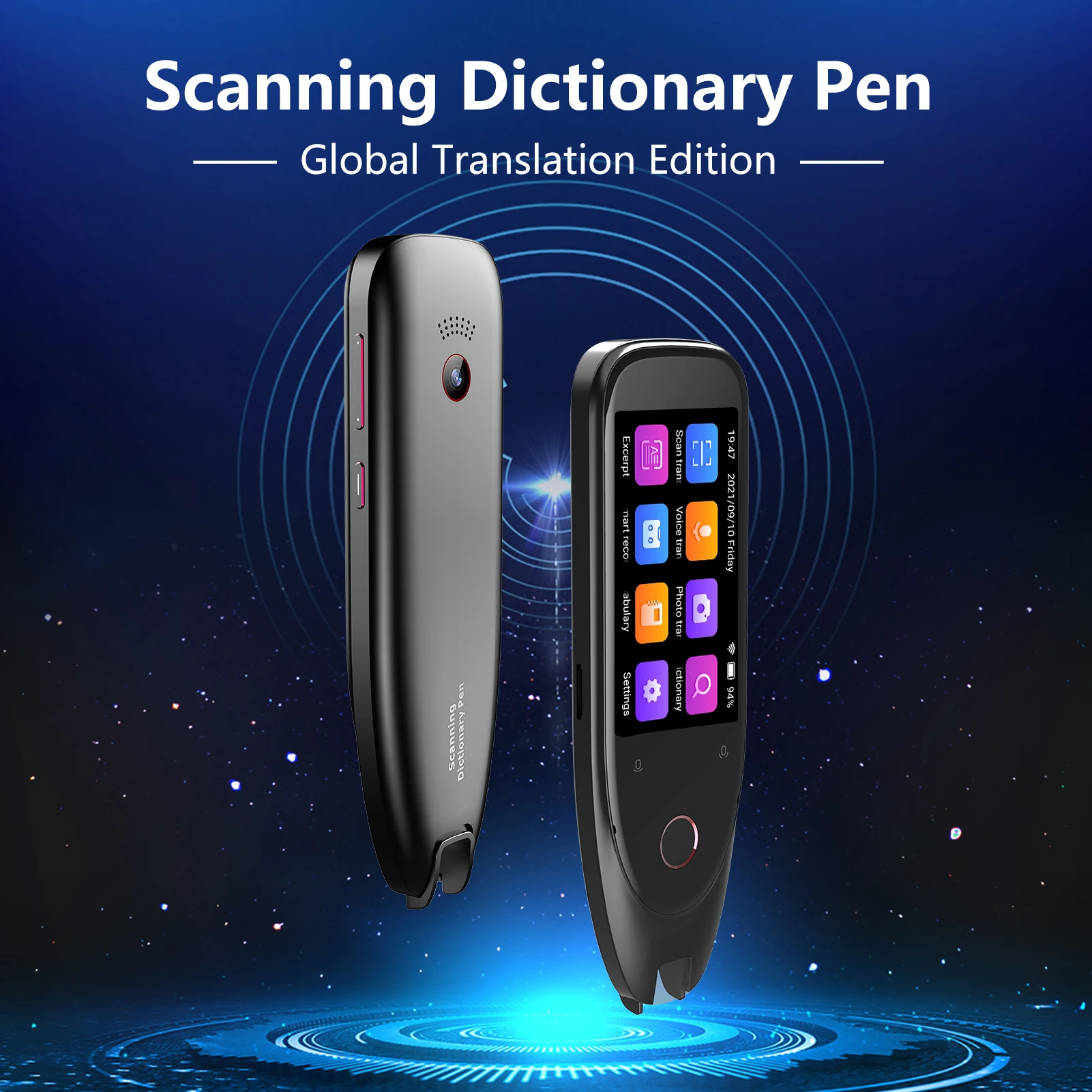 S50 Dictionary Translation Pen Scanner Text Scanning Reading Translator Device Multilingual Scanner Noise Reduction Recording