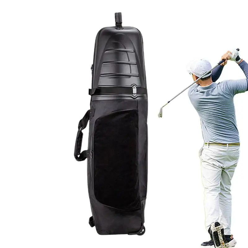 Travel Golf Bag Golf Club Heavy Duty Travel Cover Storage Pouch  Foldable Aviation Golf Luggage Case for Golf Club Case Storage