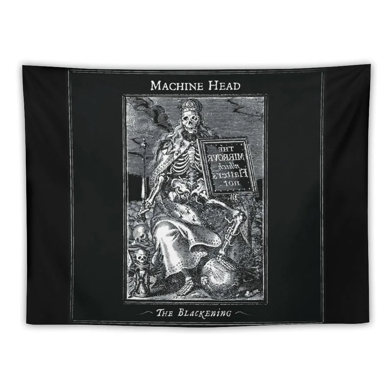 Machine Head the blackening Tapestry Wall Deco Wallpapers Home Decor Hanging Wall Home Decorating Tapestry