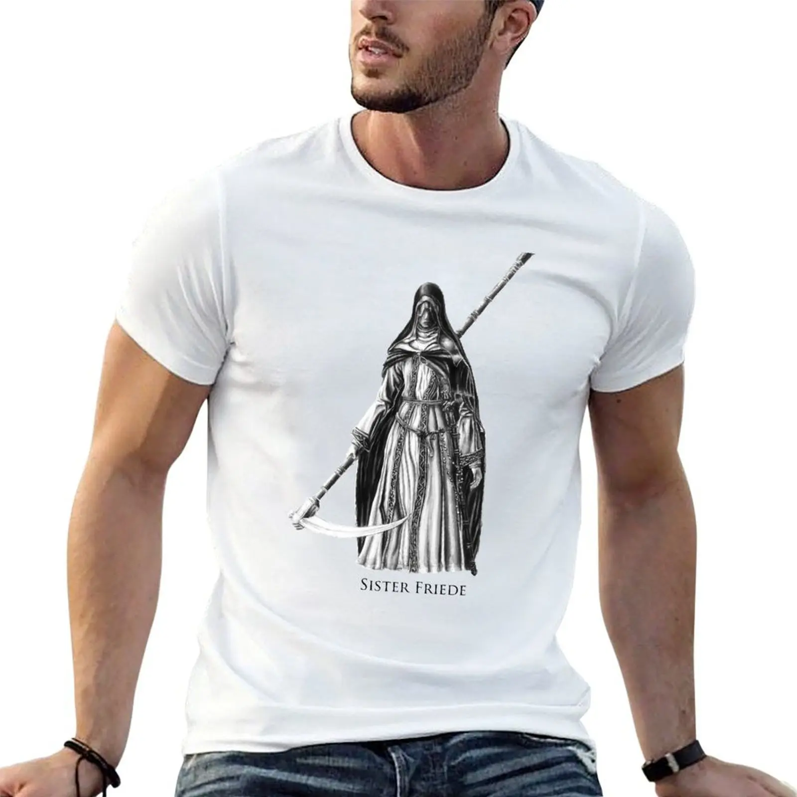 

Sister Friede T-Shirt t shirts for man pack cotton funny t shirts man man t shirt graphic T-Shirt