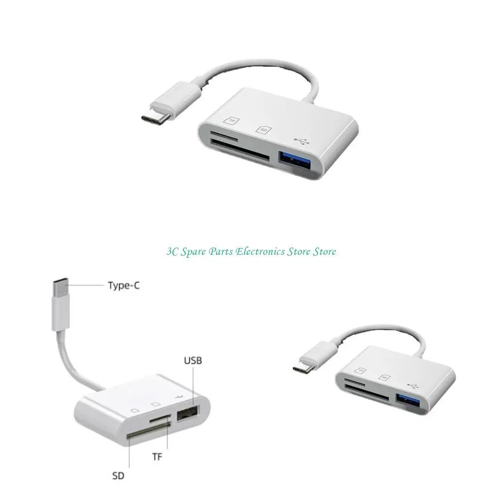 

SZ USB 2.0 Портативный кард-ридер Type-C к TF Адаптер OTG усовершенствованной конструкции