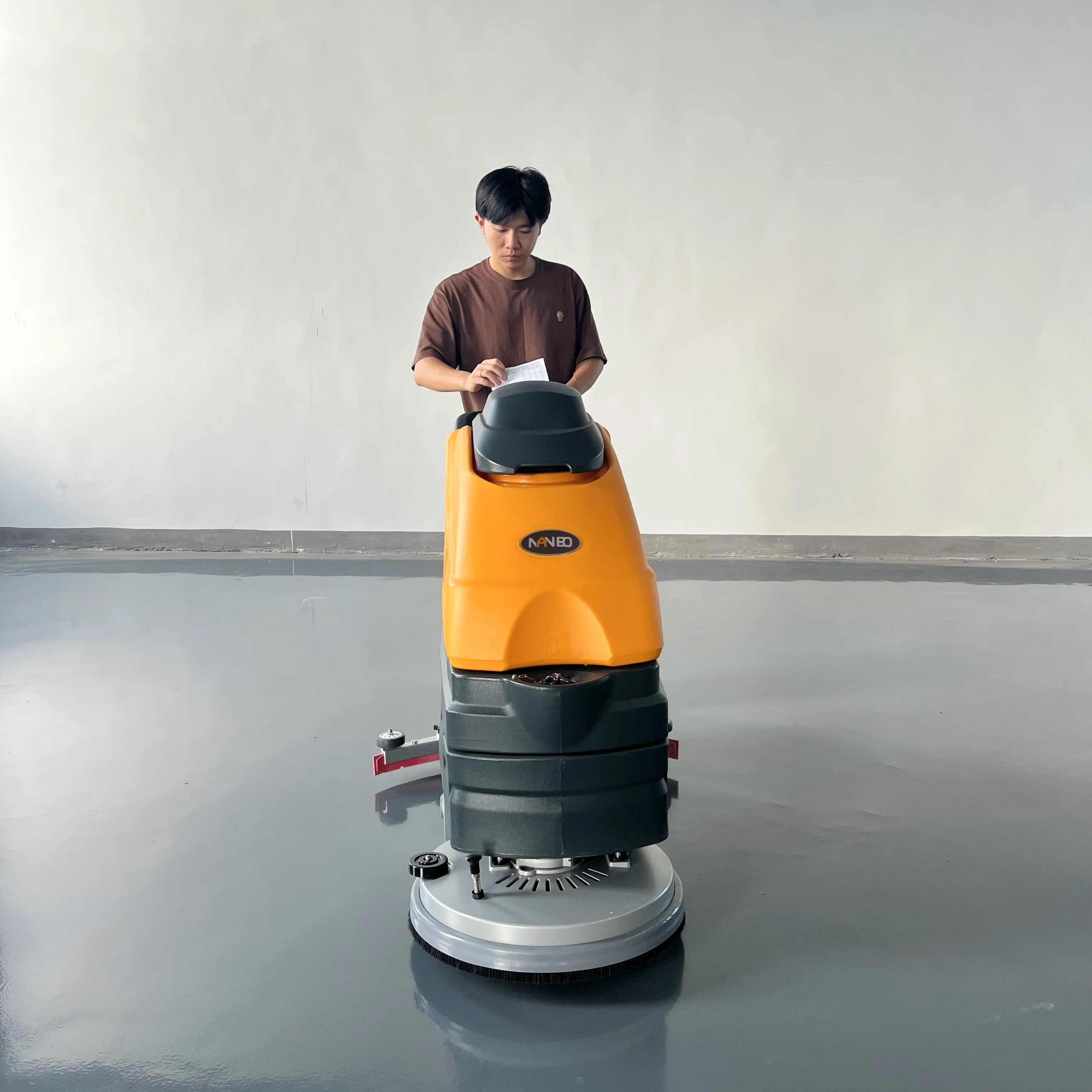 

M55A Electric Walk Behind Floor Cleaning Scrubber Machine Single Disc