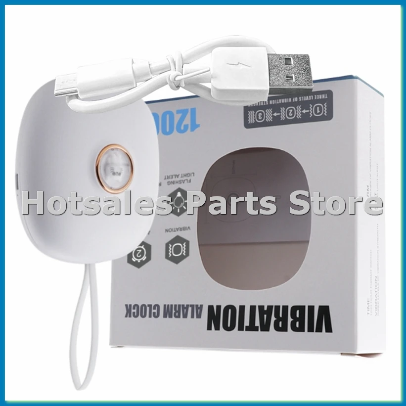 

Вибрационный будильник для тяжелых сна, слуха, глухих подростков, зарядка для путешествий или домашнего использования-A49I