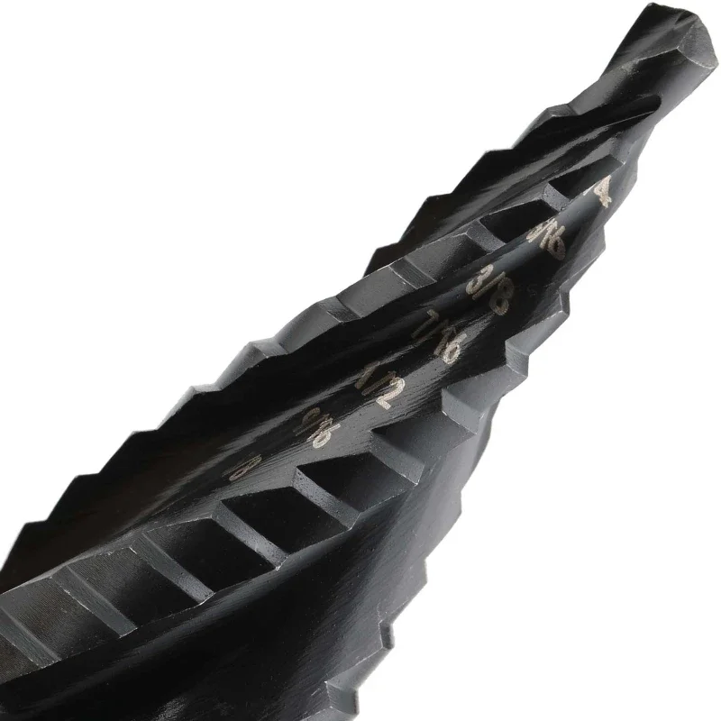 

M35 stainless steel drilling step drill, pagoda drill, high-speed steel cobalt containing drilling hole drill, titanium plated