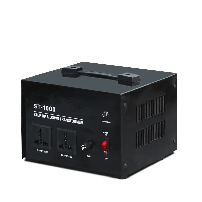 STEP UP & Down Transformer ST-1000VA AC Voltage Converter 220V-to-110V 200V-to-100V 240V-to-120V Switch Power Supply 1000W