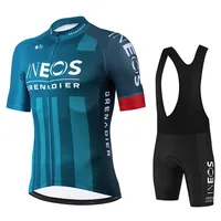 Ineos verano Pro equipo Ciclismo Jersey conjunto Ropa de bicicleta Ropa Ciclismo Ropa de bicicleta Ropa corta Ciclismo Maillot Culotte