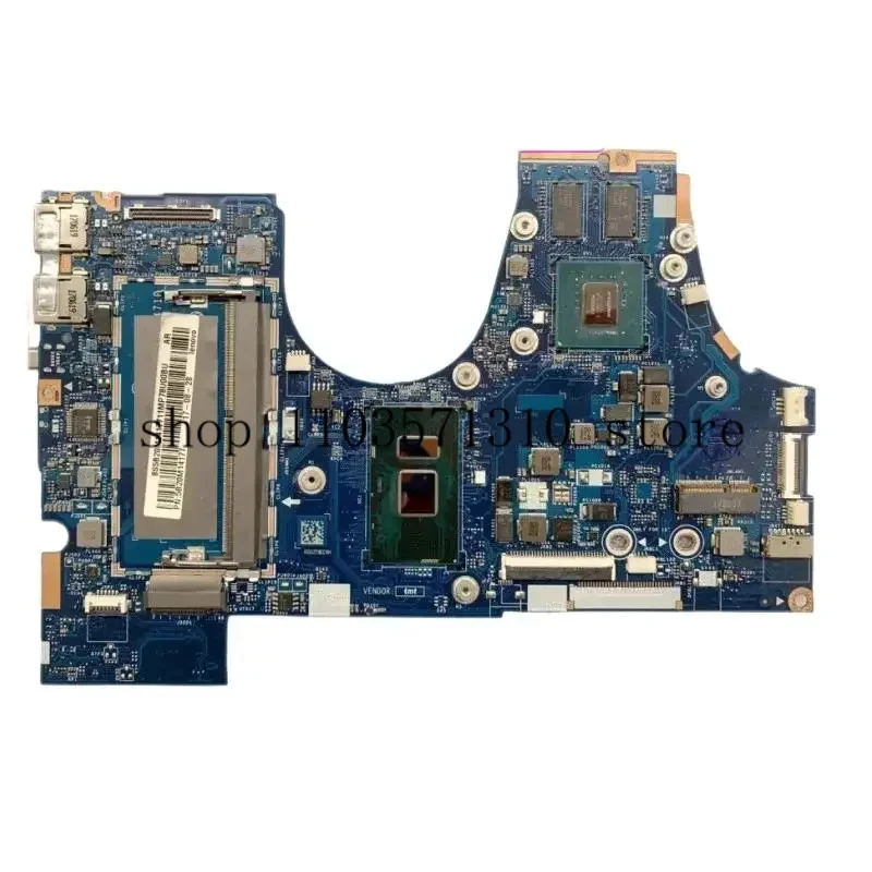 For Lenovo YOGA 710-14IKB Laptop Motherboard With I7-7500U CPU LA-D471P N16S-GTR-S A2 2GB GPU 5B20M14141 95%N