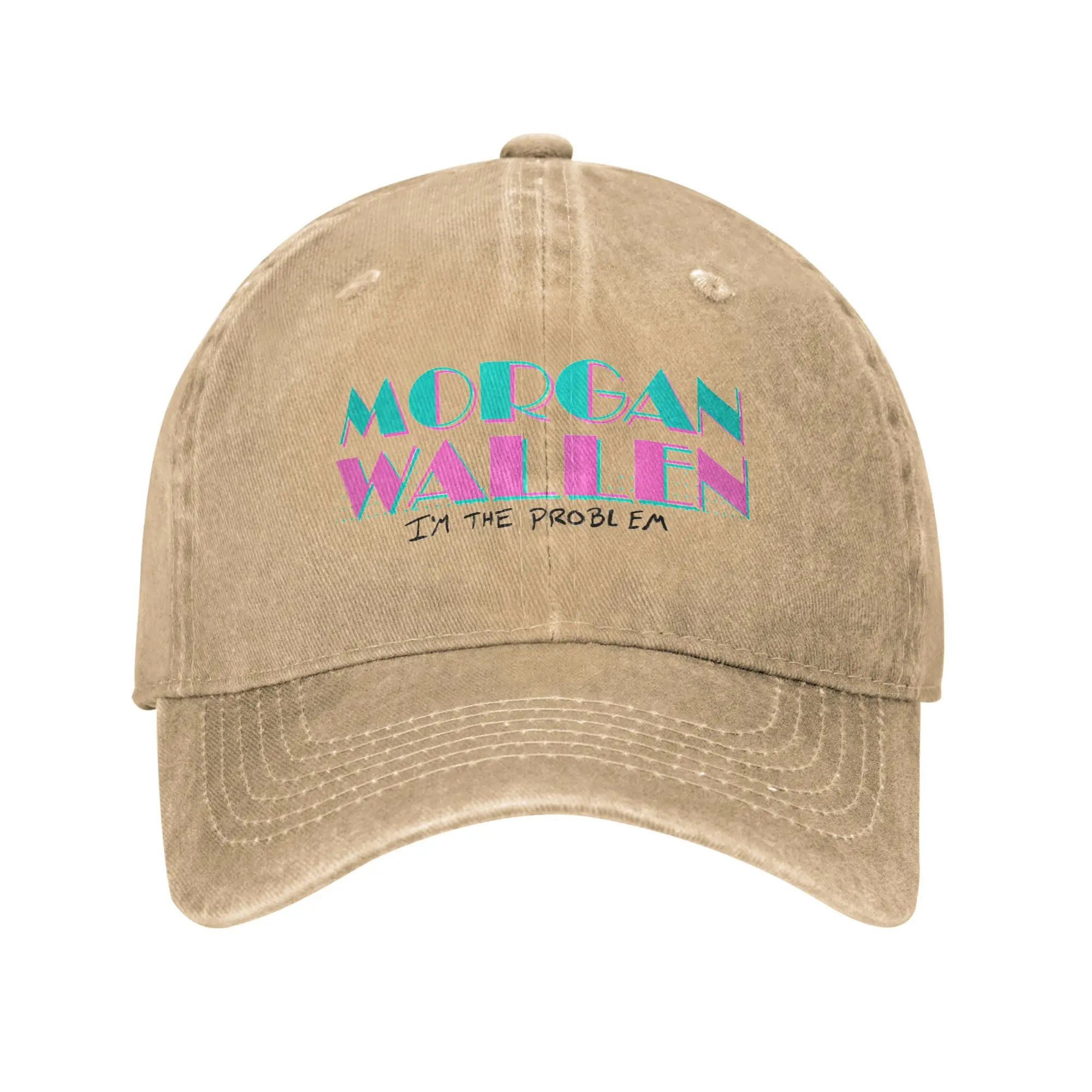 

Бейсбольная кепка в стиле ретро Morgan Wallen Miami I'm The Problem, унисекс, потертая джинсовая кепка Snapback, подарочные кепки для тренировок на открытом воздухе, шляпа