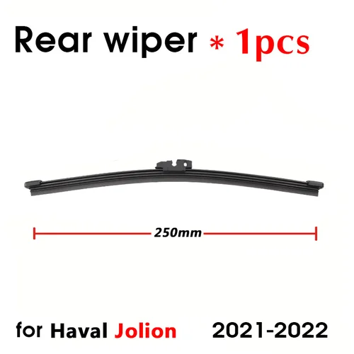 Imagen 2 del producto BROSHOO-escobillas de limpiaparabrisas trasero de coche, brazo de limpiaparabrisas trasero de 250mm para Haval Jolion 2021 2022, estilo automático