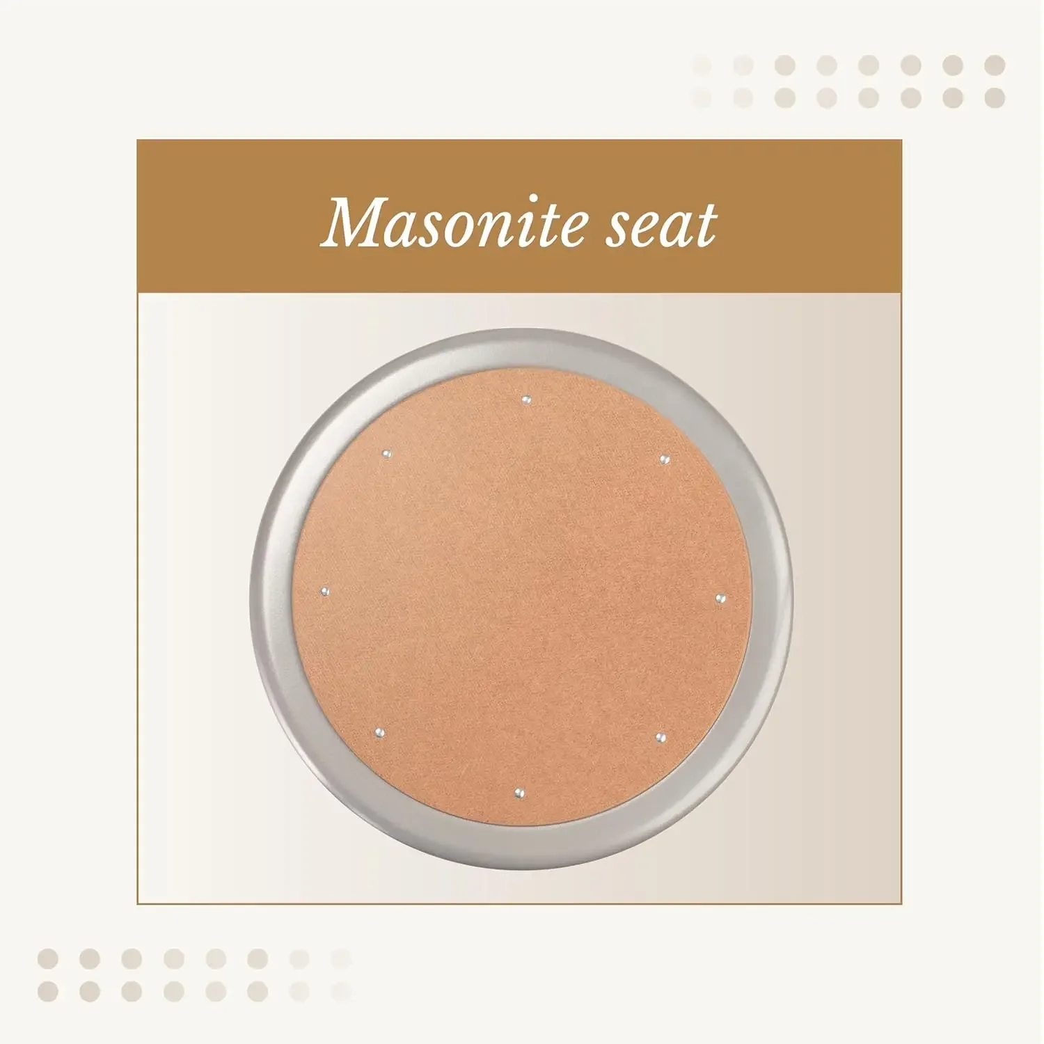 Banqueta de loja cinza OEF Furnishings, 18”, sem necessidade de montagem