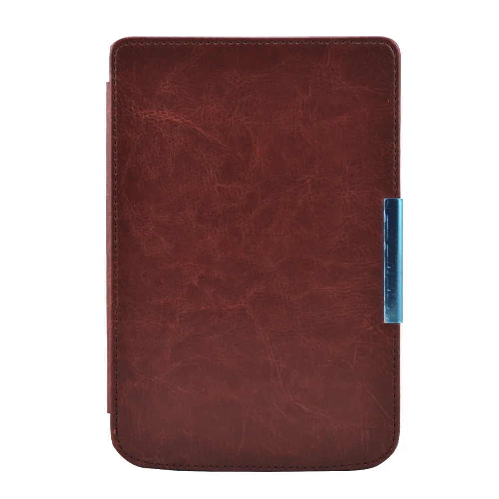 

Auto Wake Sleep e-Reader Case Anti-fall Shockproof Folio Cover PU Leather Ultra Slim for Pocketbook PB614/615/624/625/626
