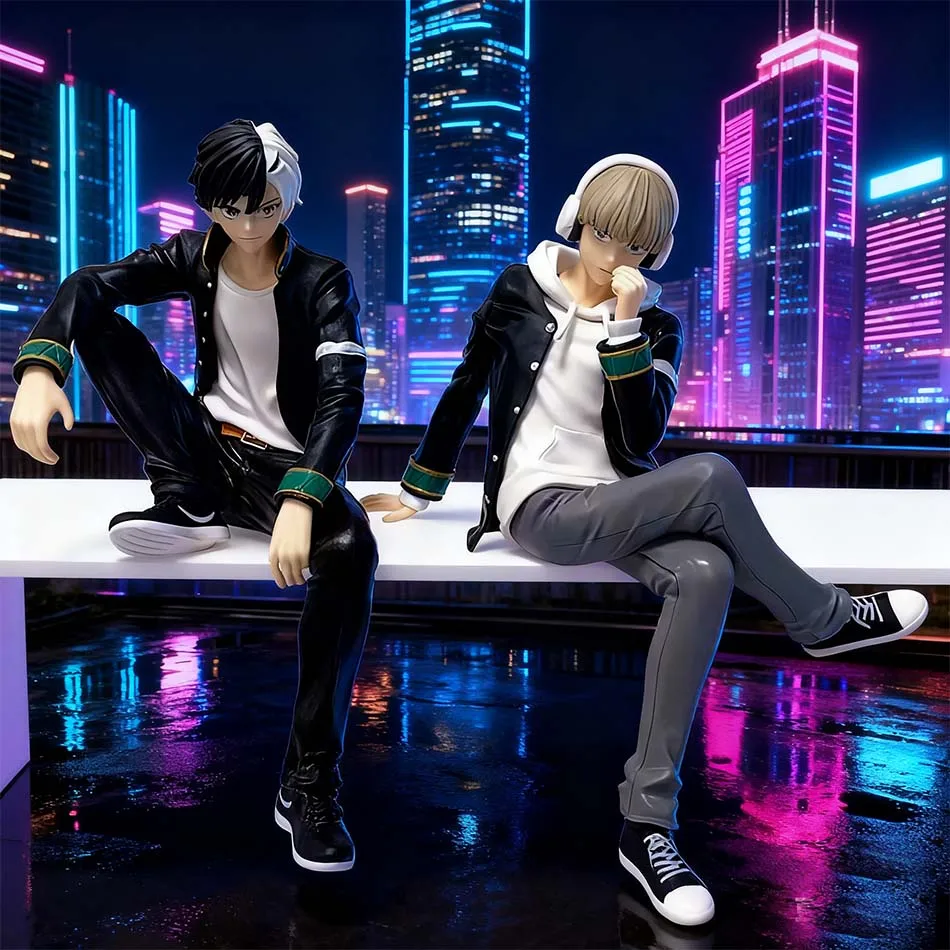 

15 см аниме WIND BREAKER Sakura Haruka фигурка Kaji Ren Noodle Stopper фигурка сидячая модель игрушка подарок кукла фигурка