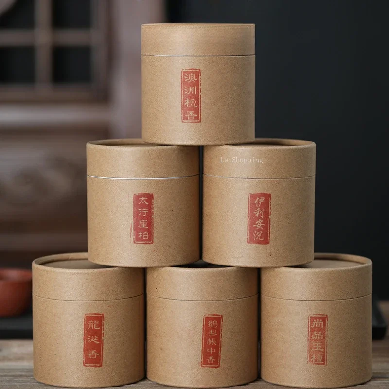 백년산 백단향 4 시간 코일 향, 거위 배 텐트, 천연 아가그리스 향, 가정용 공기 정화, 차분한 마음