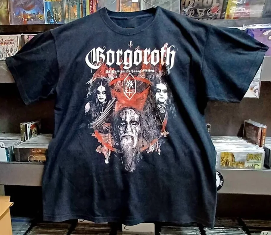 Gorgoroth Band Gift For Friends Black T-Shirt Cotton Unisex