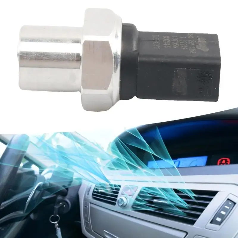 

High Accuracy AC Pressure Console 4H0959126B ABS Aluminum Air Conditioner Pressure Console Suitable for Car H9EE