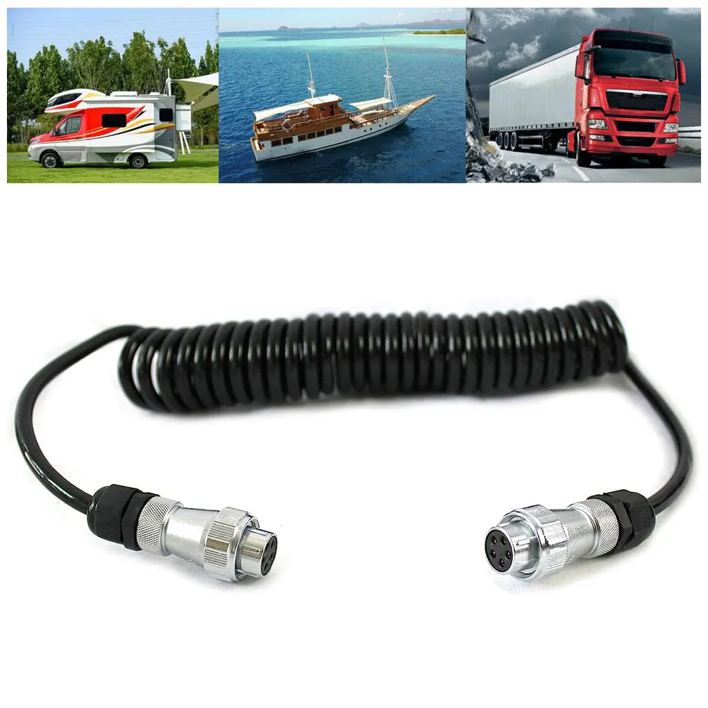 Heavy Duty Trailer Cable - Waterproof And Reliable Connector 4m Length 000 Mm To 4 Waterproof Function 4m Heavy Duty 4M/5PIN