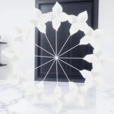 

12 pcs Diy Painting Windmills Blank Paper Pinwheel For Kids Outdoor Garden Decoration Party Favors Craft Spring Summer Activity