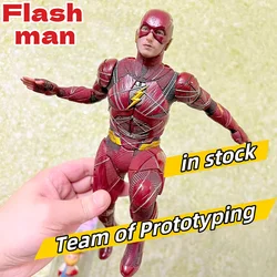 In Stock Team Of Prototyping Flash Man Action Figure Toys 1/6 Statue Models Collection Ornament Gifts Toys Birthday Gift