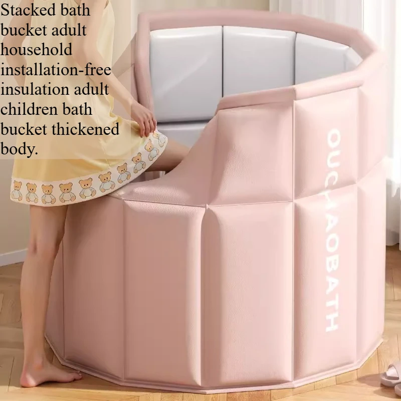 

Розовая складная ванночка для малышей, для горячей и холодной воды Детская складная ванночка для взрослых, распродажа Складная ванна для взрослых глубокая переносная ванна