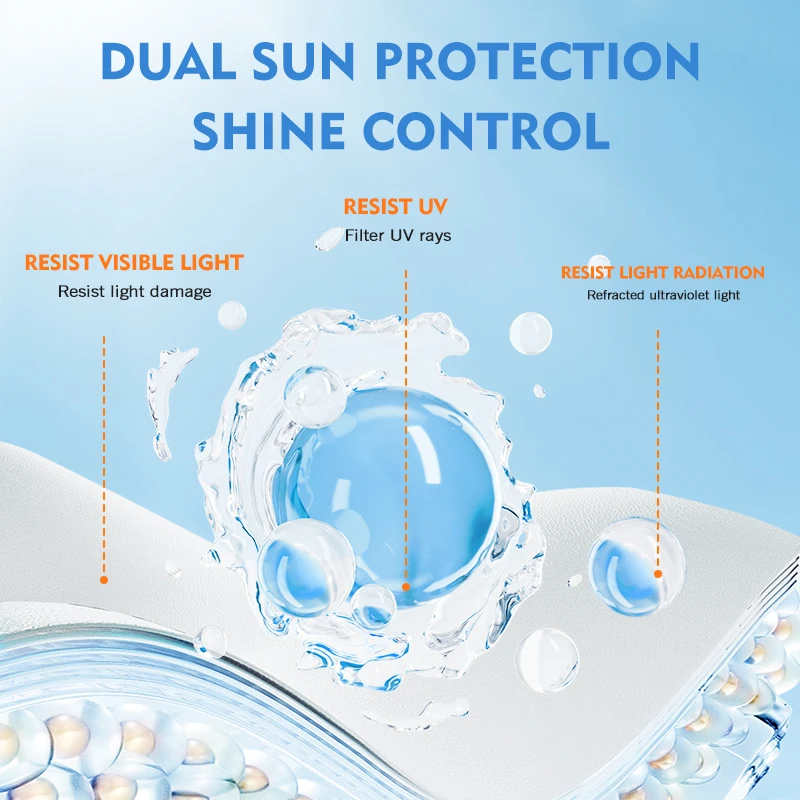 Sunscreen cream SPF 50+ UV Protective Anti Oxidant sun block Isolation cream Lightweight Protector brightning Moisturizer Cream