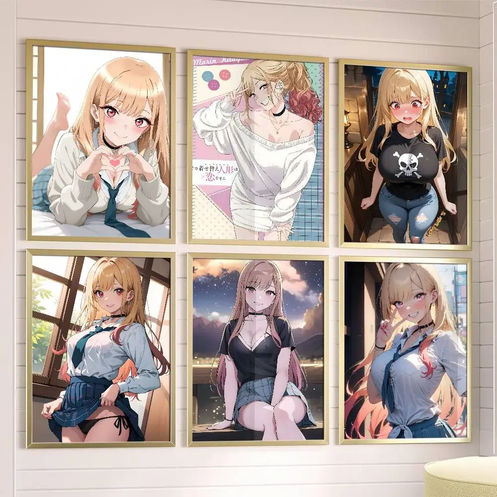 

Horimiya Poster Posters,waterproof Paper Stickers,coffee Shops,bar Living Rooms