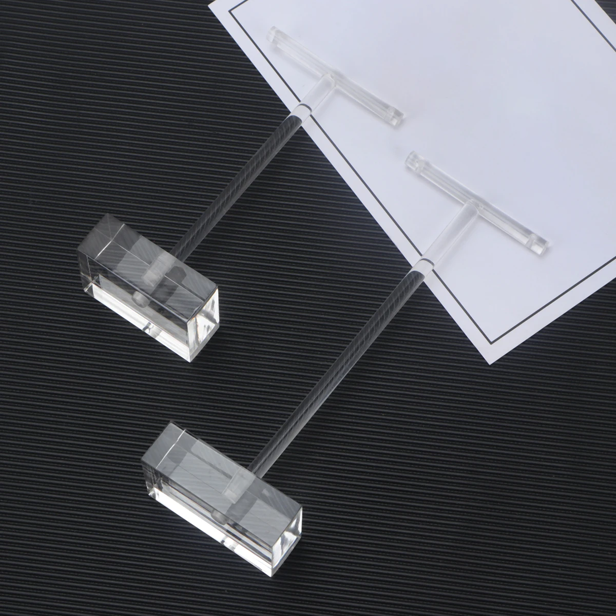 

2 Pcs Shape Earring Display St Acrylic Jewelry ganizer Necklace Rack Jewelry ganizer Holder Elegant Rustic Design