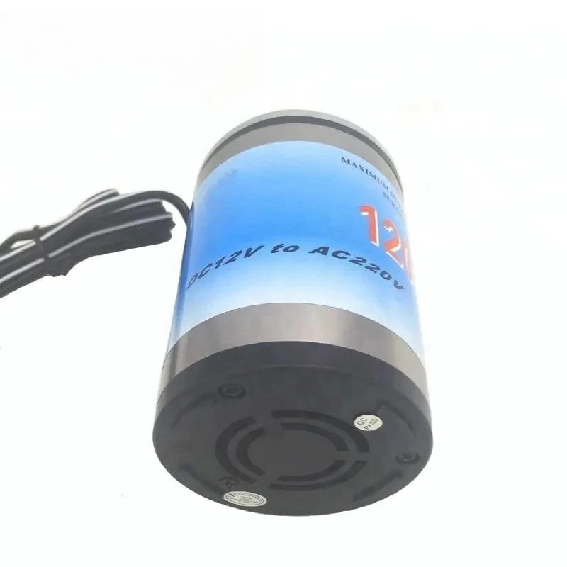 120W Car Power Inverter 12V to 220V AC Converter for Driver Traveler Compact Portable with Cup Holder Design Compatible with