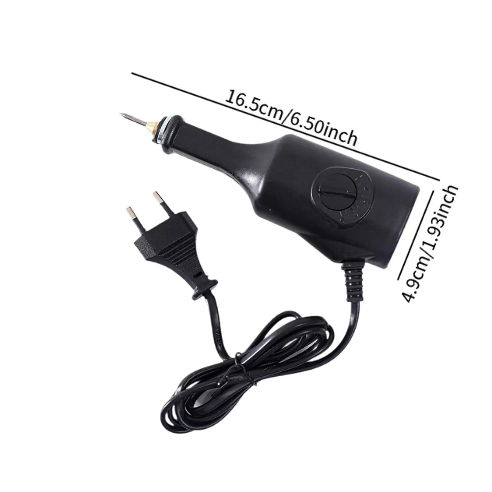 Penna per incisione elettrica portatile a 5 velocità regolabile per artigianato fai-da-te in legno e metallo