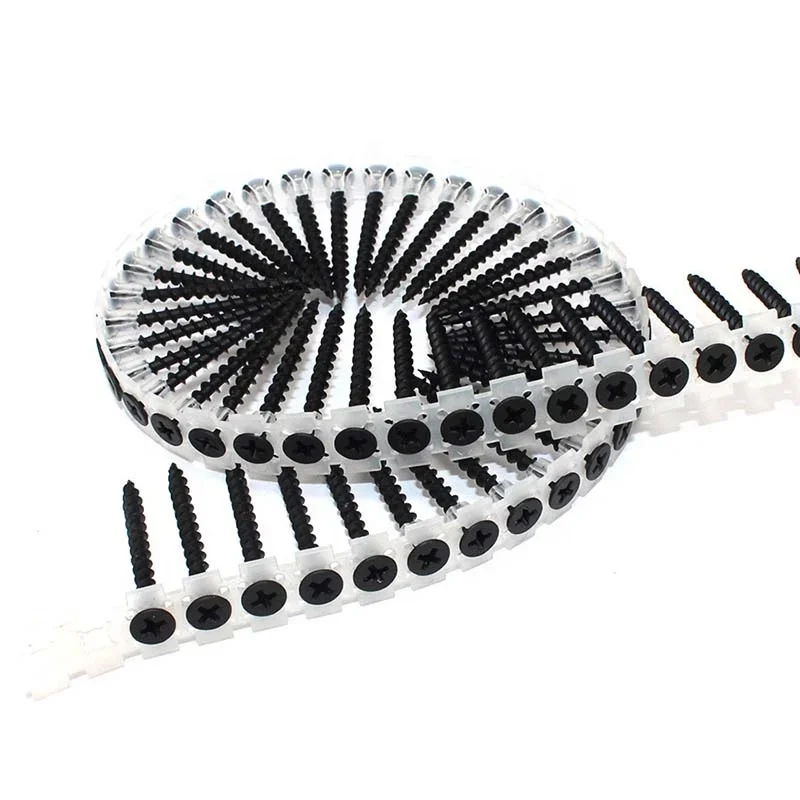 

Plastic strip drywall screws gypsum board finishing screws