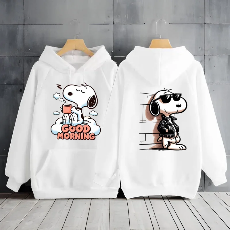 Snoopies Dog Hoodie Woman Clothing Y2k Clothes Women\'s Sweatshirts Long Sleeve Hoodie Y2k Woman Clothing Hooded Shirt Hoodie