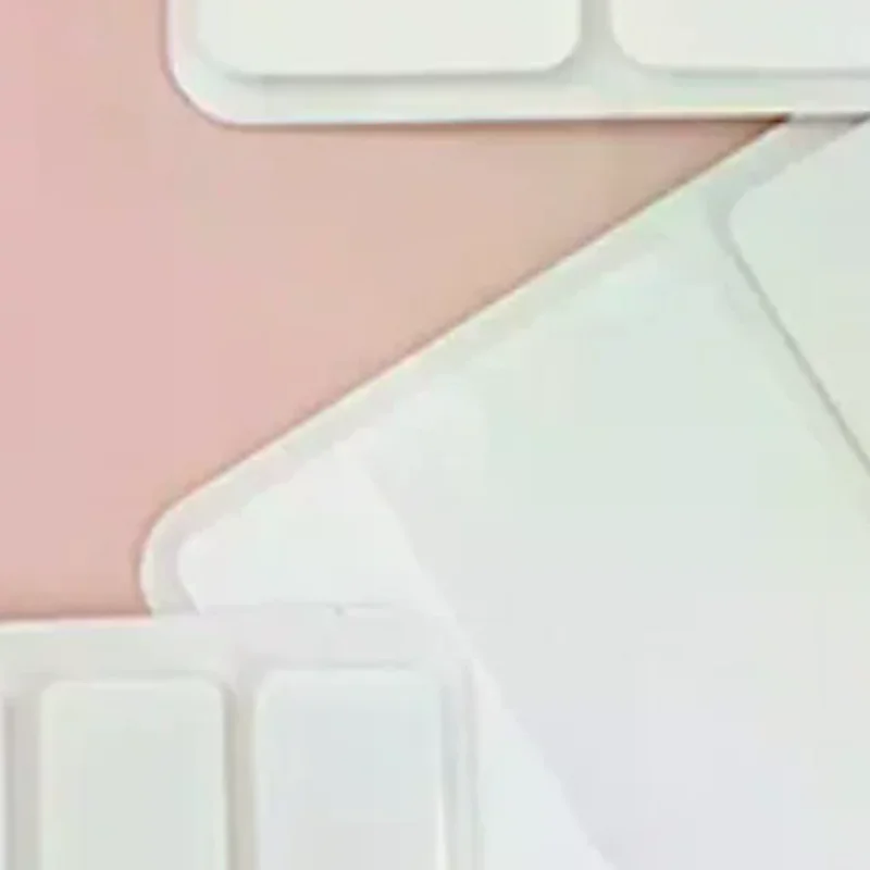 

40/80/160 Pages Frosted Simple Pure White Index Stickers Transparent Label Stickers DIY Sticky Notes Office School Supplies