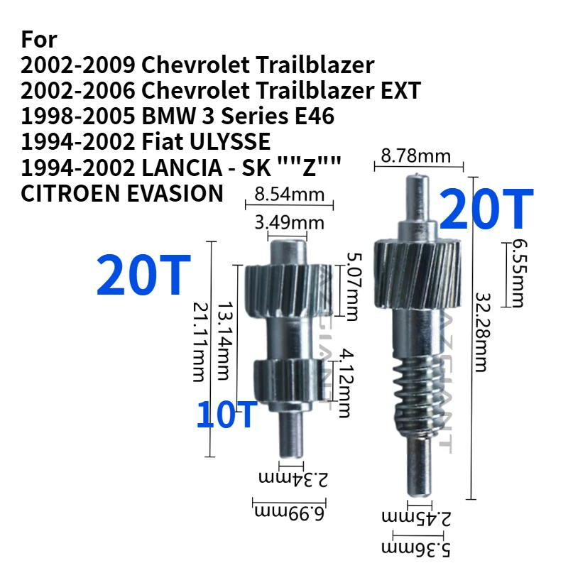 

Ремонт складной мотор-редуктора зеркала бокового вида для Chevrolet Trailblazer EXT BMW 3 серии E46 Fiat ULYSSE LANCIA - SK Z CITROEN EVASION