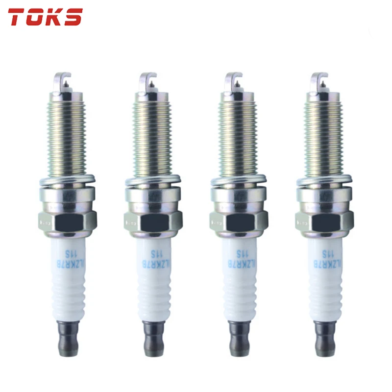 4pcs Iridium Spark Plug 12290 R48 H01 For Honda Accord Acura New High Quality 12290-R48-H01 ILZKR7B-11S